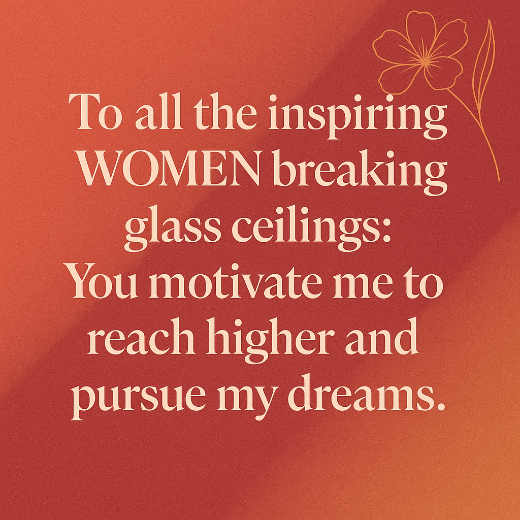 Breaking Ceilings while Building&nbsp;Bridges.