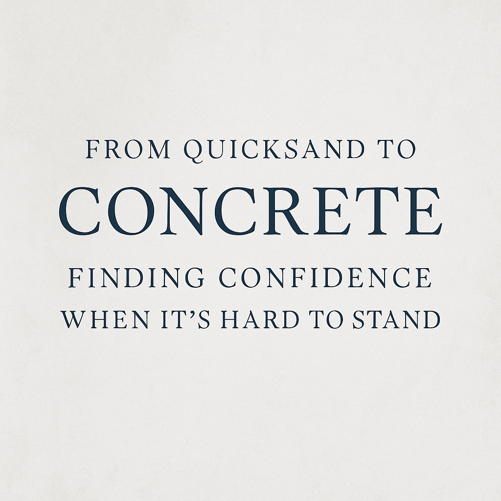 Finding Confidence When It’s Hard to&nbsp;Stand